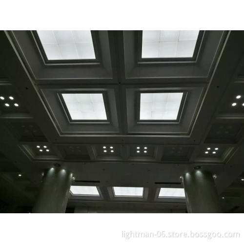 High Efficiency 60x60 Recessed Square Narrow Frame Suspended LED Flat Ceiling Panel Light - 60x60cm